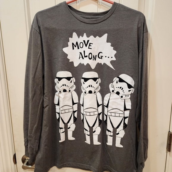 Star Wars-Disney long sleeve tshirt, Stormtroopers, size large - Picture 1 of 3